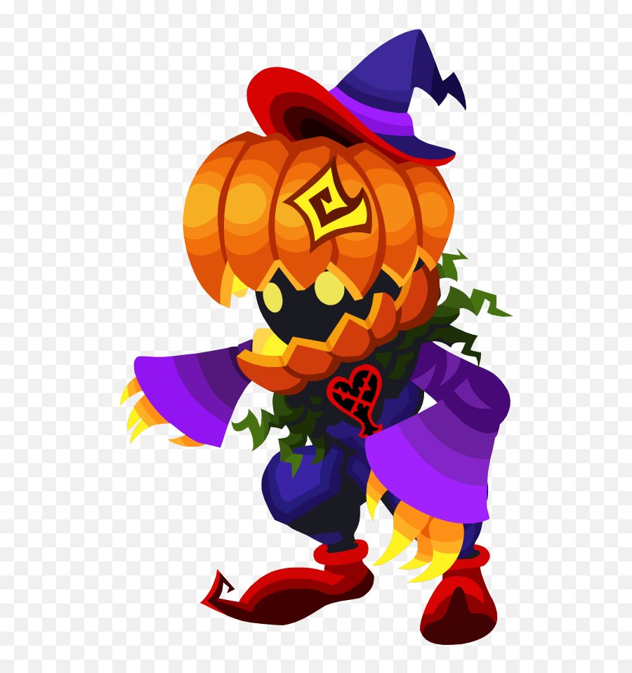 Pumpkin Soldier - Kingdom Hearts Wiki The Kingdom Hearts Kingdom Hearts U Dark Road Png,Cartoon Pumpkin Png