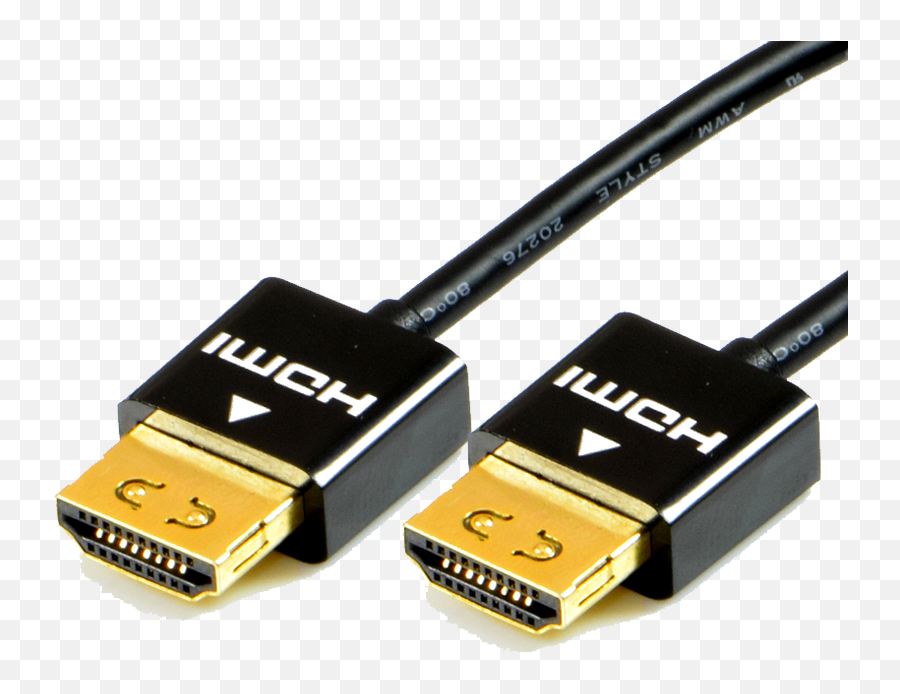 Low Profile High Quality 10 - Hdmi Cable Png,Cables Png
