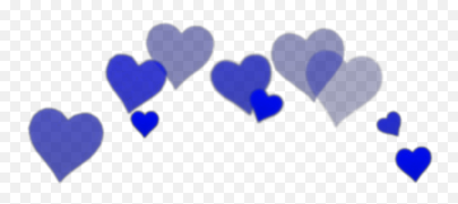 Blue - Heart In Head Filter Png,Blue Heart Transparent Background