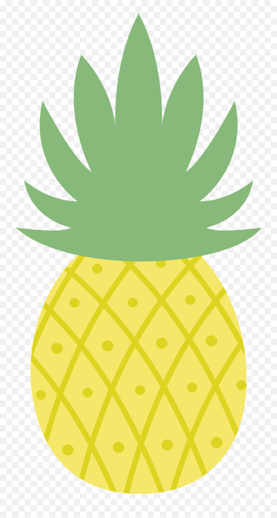 Pineapple Cartoon Png Clipart - Cartoon Transparent Background Pineapple Transparent,Pineapple Cartoon Png