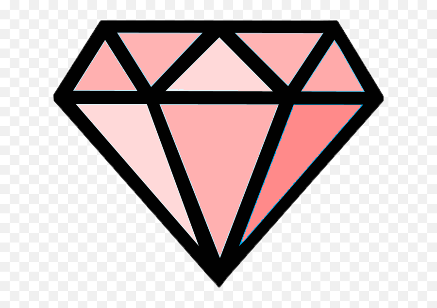 Red Diamond - Transparent Diamond Cartoon Png,Red Diamond Png