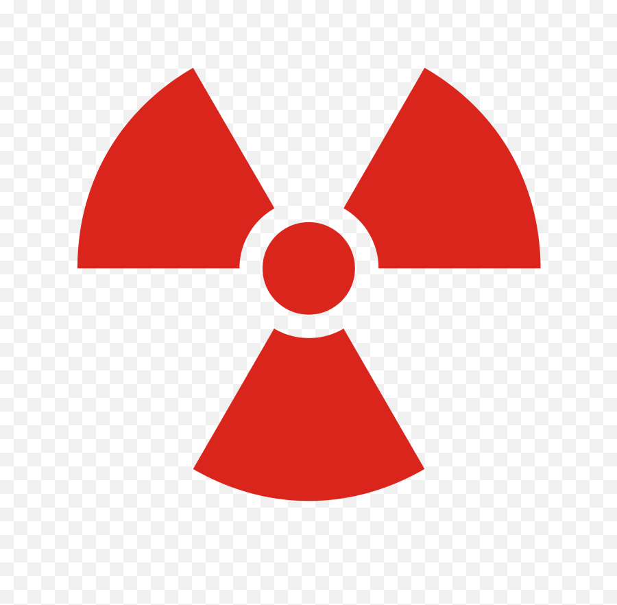Sign Svg Radiation - Red Radiation Symbol Transparent Red Radiation Symbol Png,Radiation Symbol Png