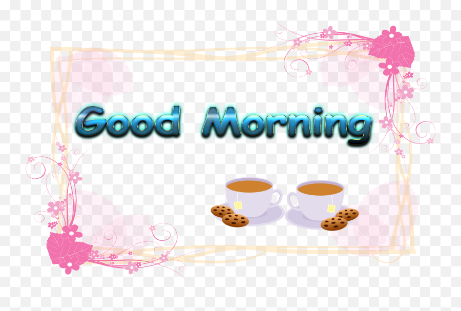 Good Morning Free Download Png Clipart - Full Size Clipart Border Art Design For Certificate Hd,Good Morning Png