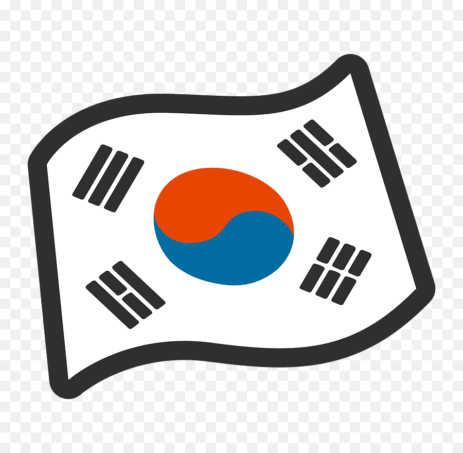 Korea Flag Png Picture 627907 - National Flag Of Korea,Korean Png