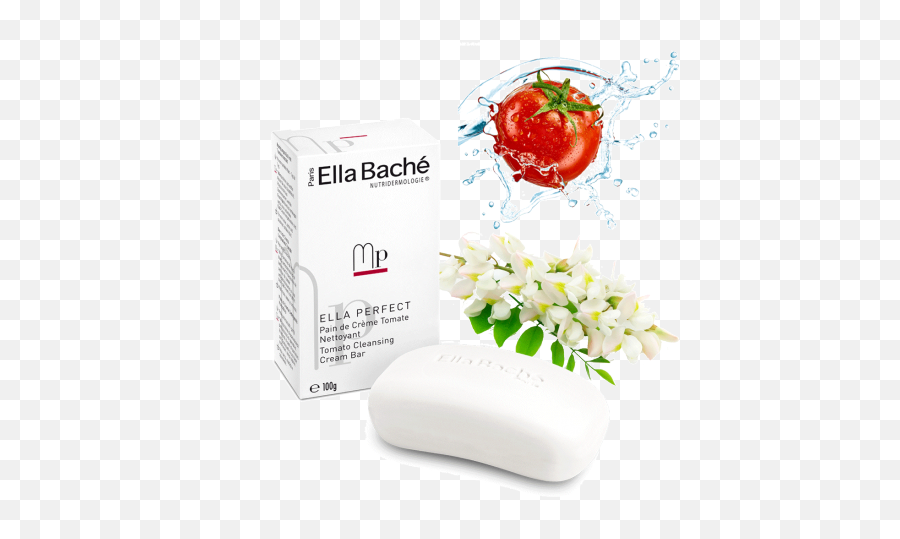 Ella Baché Tomato Cleansing Cream Bar Soap - Free Face And Ella Bache Tomato Cleansing Bar Png,Tomato Transparent