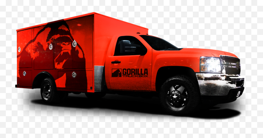 The Gorilla Truck Box Utility - Gorilla Truck Box Png,Box Truck Png