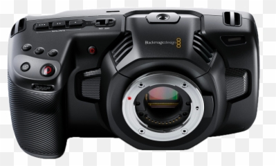 Download Transparent Vintage Camera Clipart Black And White - Magic Pocket 4k png