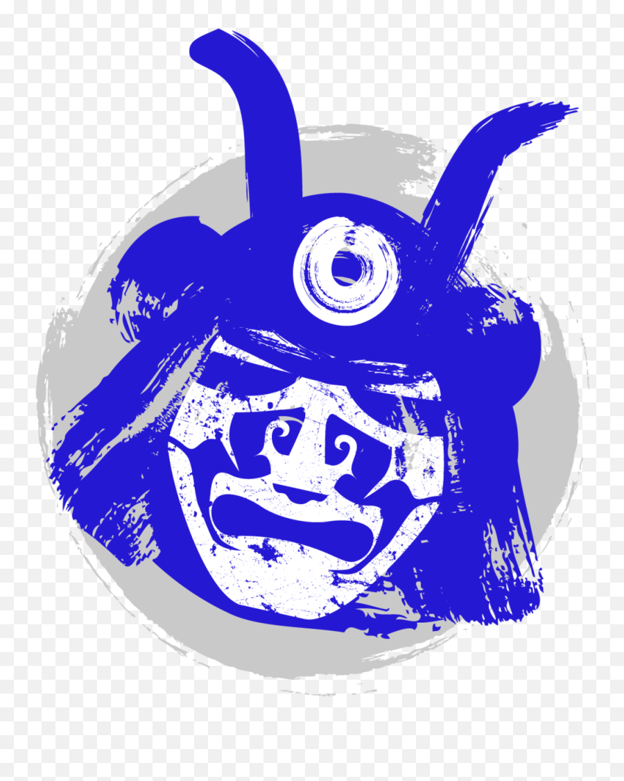 Samurai Blue - Dot Png,Samurai Logo