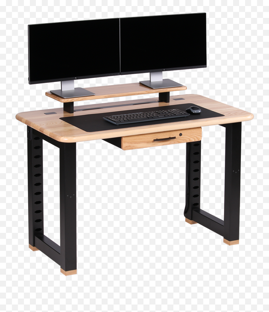 Desk Clipart Table Monitor Transparent - Computer Desk Transparent Background Png,Transparent Monitors