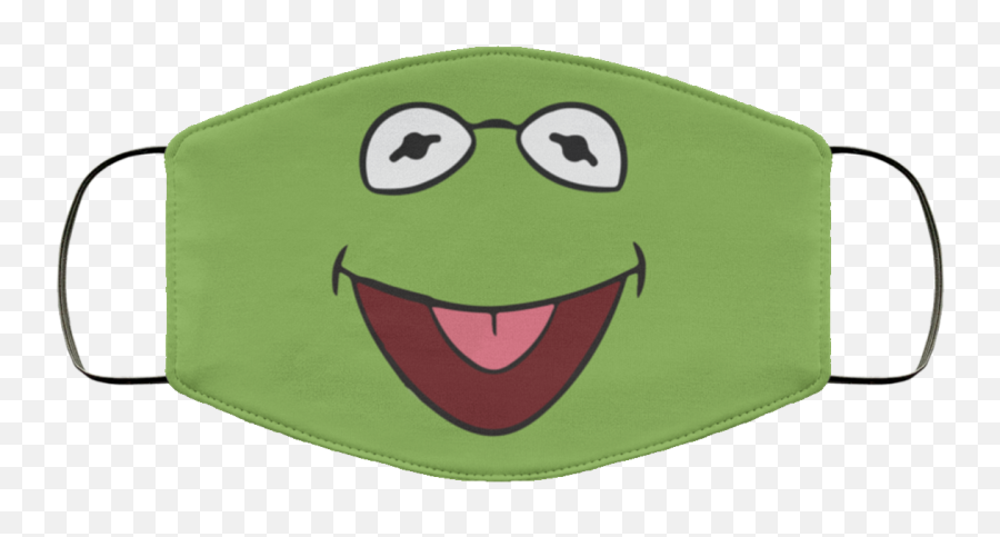 Kermit The Frog Face Mask - Kermit Face Mask Png,Kermit The Frog Transparent