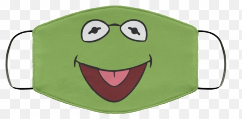 Kermit The Frog Face Mask - Face Mask png