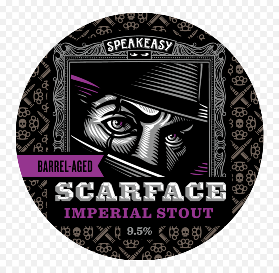 Speakeasy Barrel - Aged Scarface Imperial Stout Hair Design Png,Scarface Png