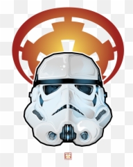 Holly Stormtrooper - Illustration Clipart Full Size Star Wars Characters Png,Stormtrooper Helmet Png