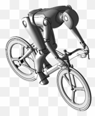 Bicycle Riding Human Model 3d Cad Library Grabcad - Road png