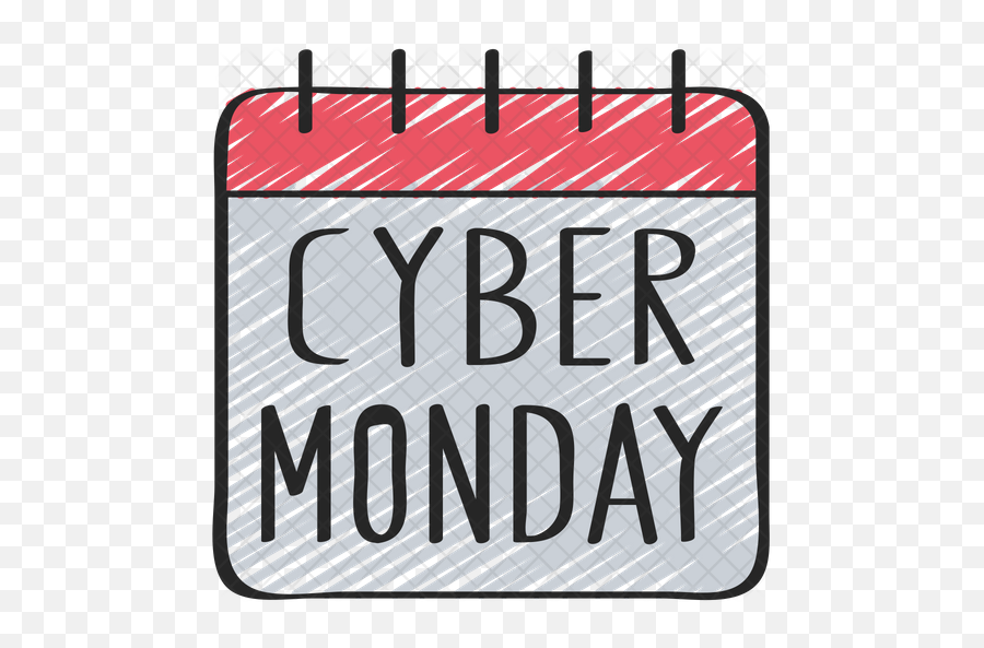 Cyber Monday Date Icon Of Doodle Style - Transparent Cyber Monday Clip Art Png,Cyber Monday Png