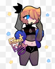 Fishnet Png - Fishnet King Cartoon 1239465 Vippng Fictional Character,Fishnet Transparent Png