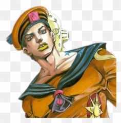 Josuke Higashikata 8 Gap Full Size Png Download Seekpng - Gappy Jojos Bizarre Adventure