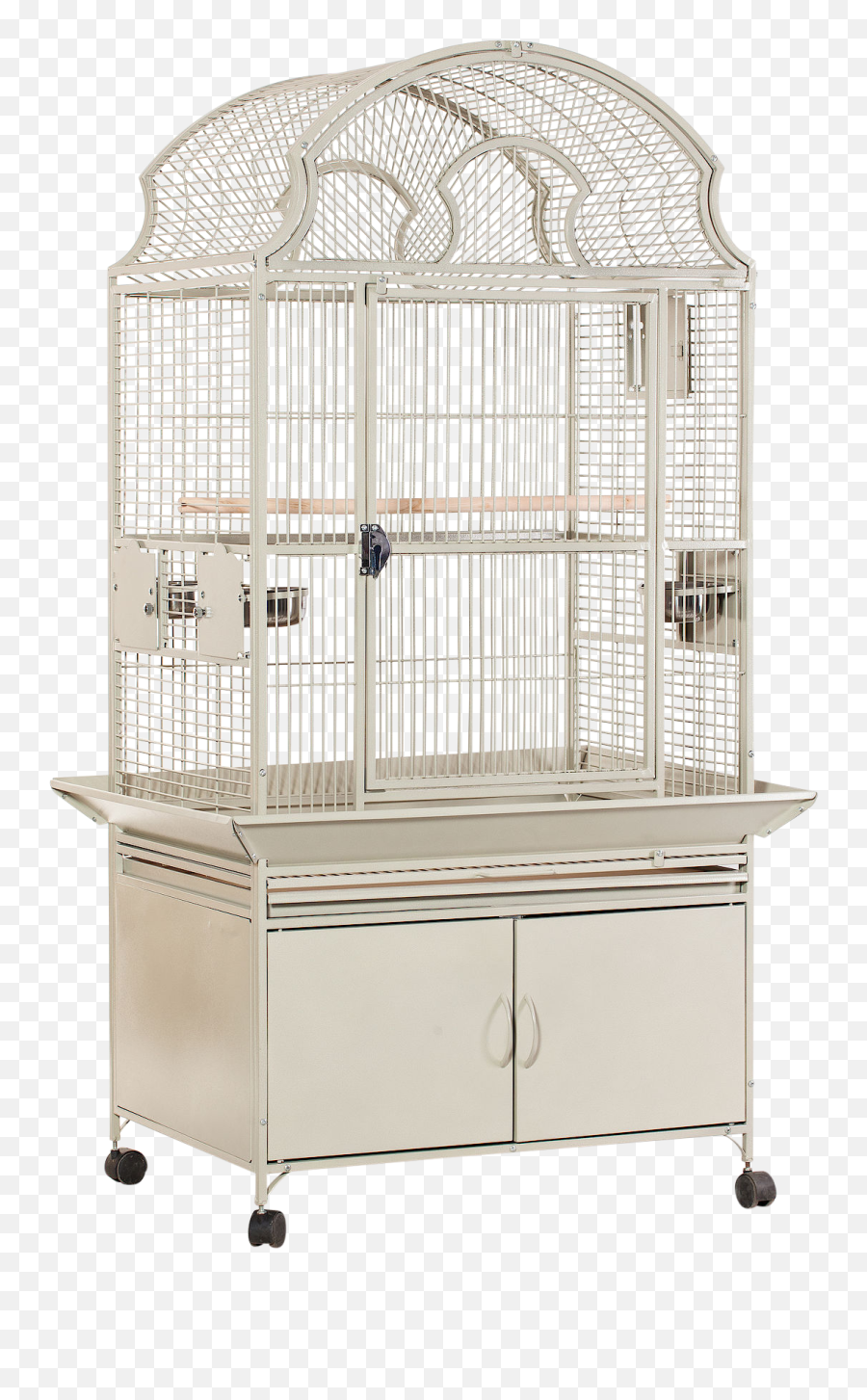 Ry3223 Platinum - 32x23x64 Victorian Cage With A Cabinet Base Vertical Png,Steel Cage Png
