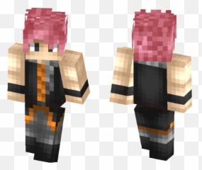Download Natsu Dragneel - Fairy Tail Minecraft Skin for Free Bleach Hollow png