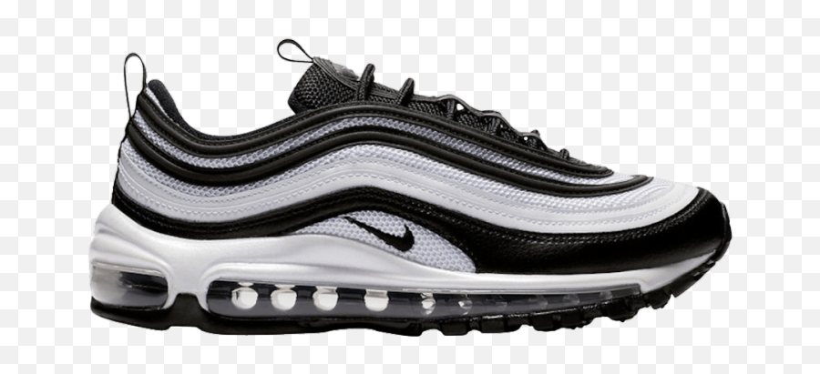 Home Air Max 97 - Nike Air Max 97 Gs Black White Png,Nike Air Max 97 Transparent