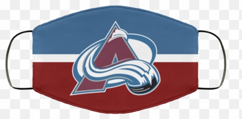Colorado Avalanche Face Mask - Leicester City Face Mask Png,Colorado Avalanche Logo Png