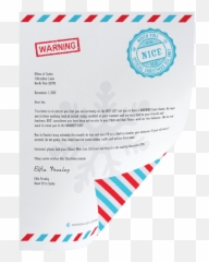 Pin - Warning Stamp Png,Elf On The Shelf Logo