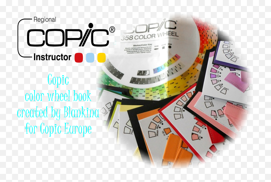 My Diy Copic Color Wheel Book - Dot Png,Color Wheel Transparent