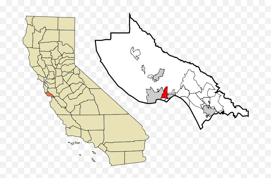 Santa Cruz County California - County Png,Live Oak Png