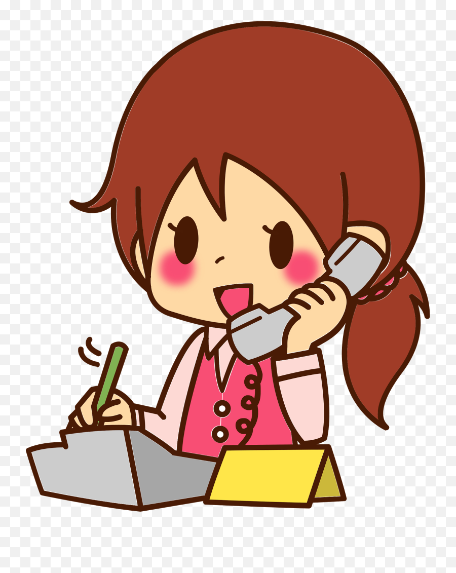 Receptionist Woman Clipart Free Download Transparent Png