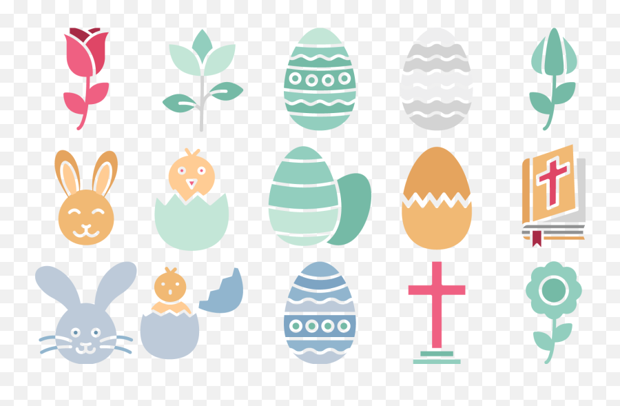 Easter Celebration Flat Icons Pack 56 - Easter Celebration Png,Easter Icon
