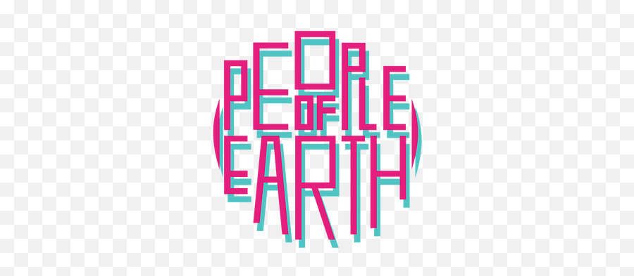 People Of Earth Music Poe - Graphic Design Png,Earth Logo Png