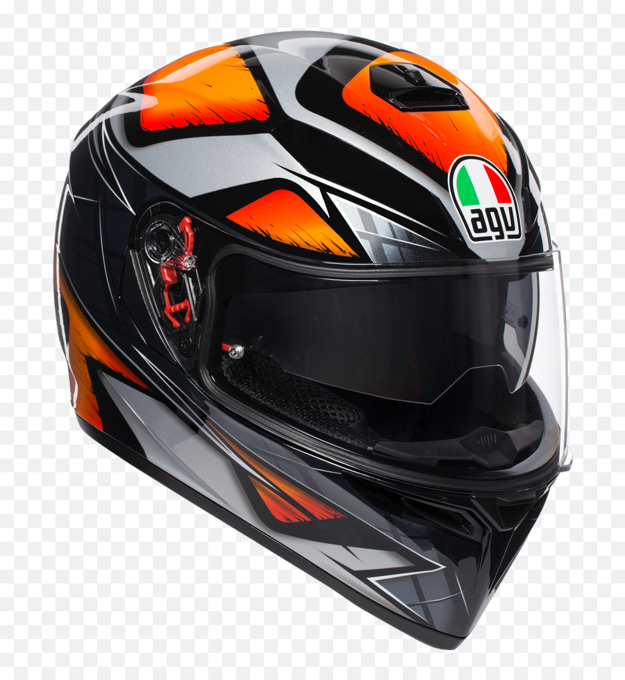 K - 3 Sv E2205 Multi Liquefy Blackorange Agv K3 Sv Liquefy Png,Icon Death From Above Helmet