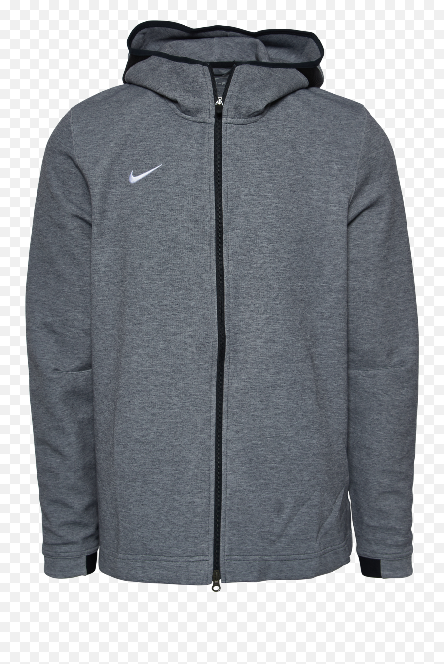 Grey Nike Hoodie Mens - Hooded Png,Nike Sb Icon Full Zip Hoodie