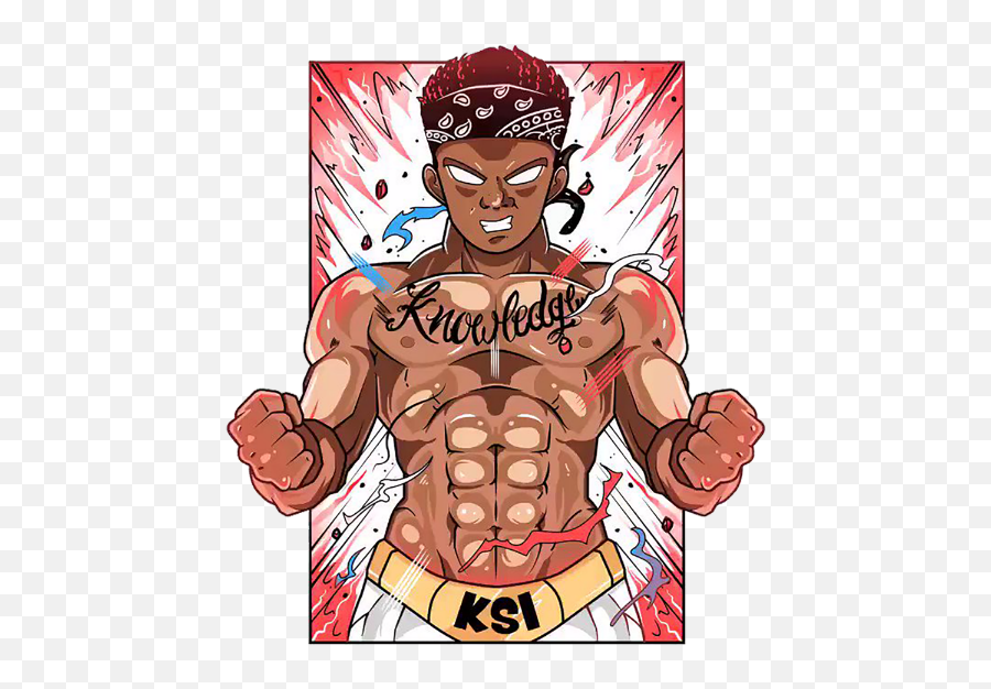 Ksi Cartoon Print - Ksi Uncontrollable Png,Ksi Png