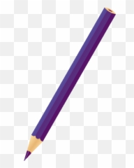 Color Pencil Purple Vector Icon Colored Pencils - Blue Pencil Transparent Background png