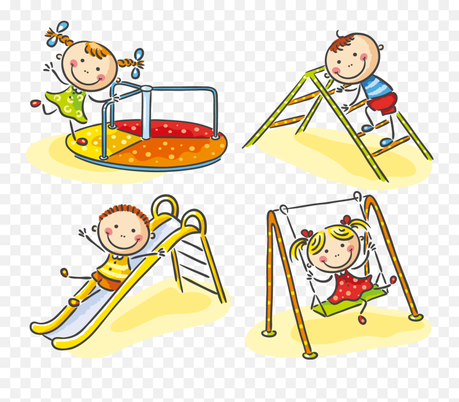 Download Cute Kids Photography 61 Playground Child Playing - Children Playing In The Playground Png,Kids Playing Png