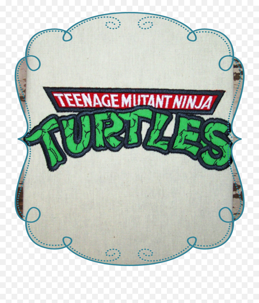 Ninja Turtle Applique - Teenage Mutant Ninja Turtles Png,Ninja Turtle Logo