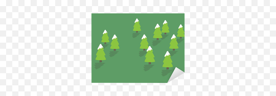 Snowy Trees Sticker Pixers - Christmas Tree Png,Snowy Trees Png