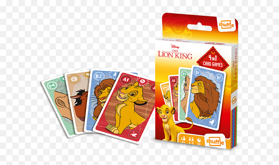 Shuffle Card Games - Lion King Play Cards Png,Lion King Icon