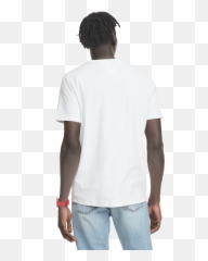 Tommy Hilfiger Menu0027s Morgan White Tee - Short Sleeve png
