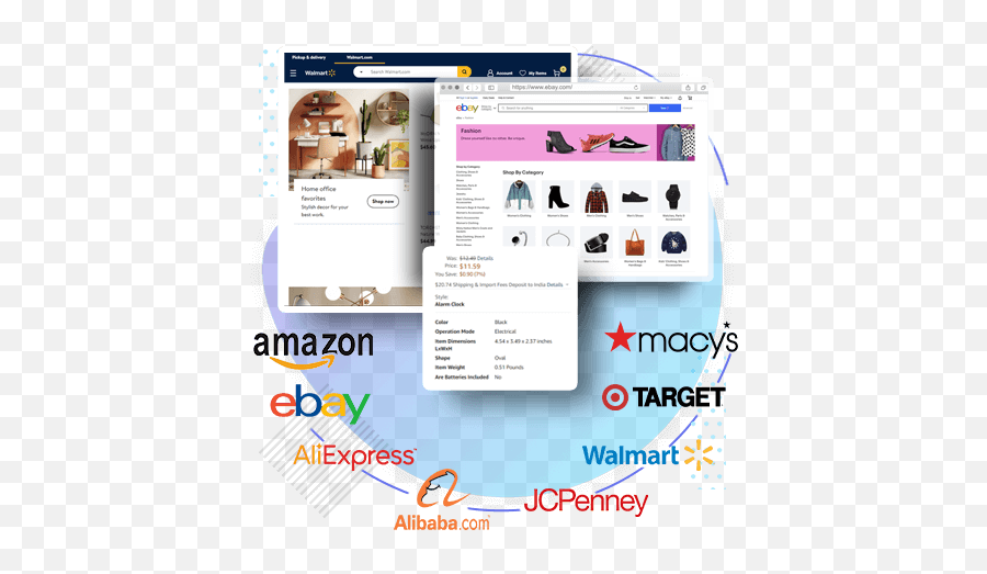 Ecommerce Website Scraper Product Data Scraping - Vertical Png,Dealtime Icon