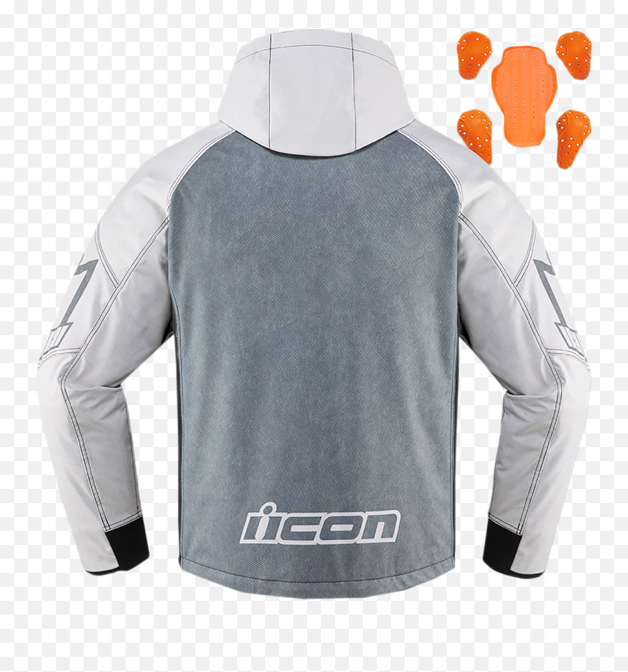 Chaqueta Icon Merc Hs Gris - Cascos Yc Ride Png,Icon Anthem Jacket