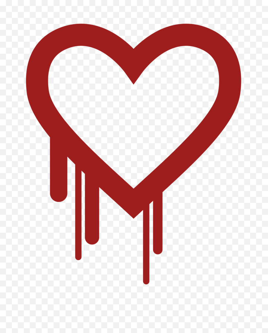 Heart Dripping Paint Transparent Png - Heartbleed Logo,Dripping Png