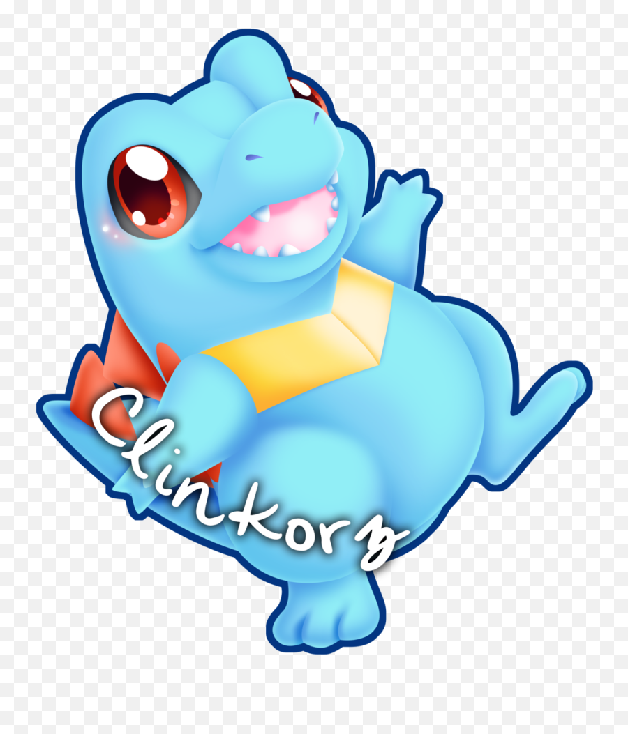 The Official Tumblr Of Clinkorz U2014 New Totodile Wanted To - Cartoon Png,Totodile Png