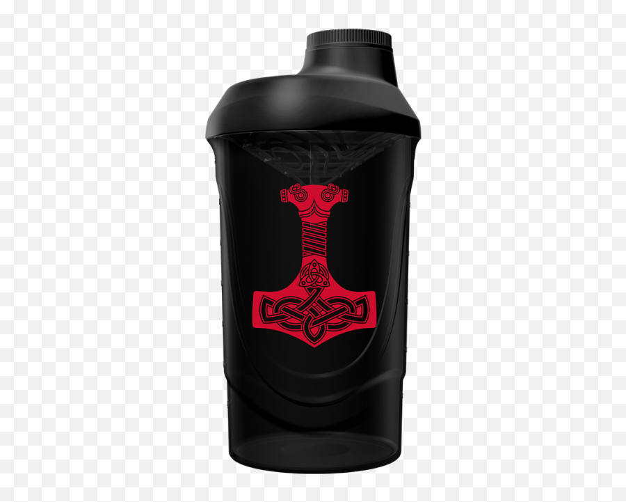 Mjölnir Shaker Blackred 600ml - Gods Rage Mjölnir Png,Mjolnir Png