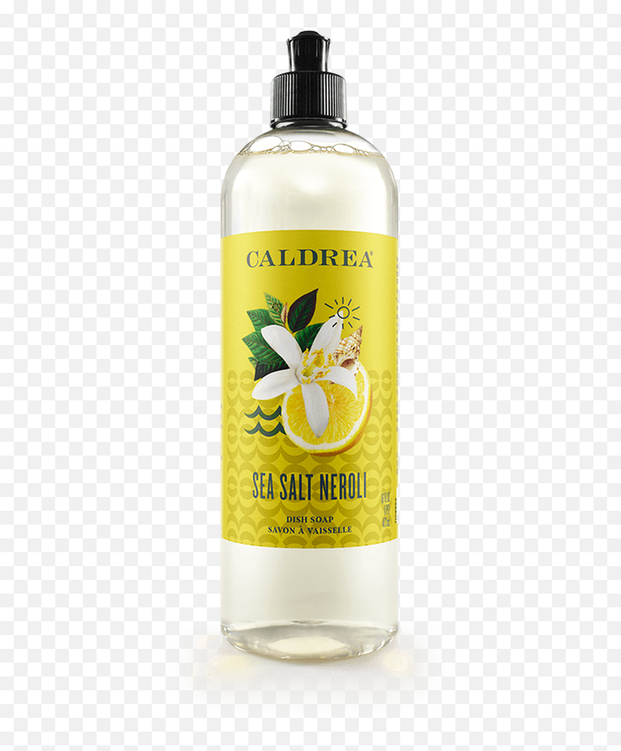 Sea Salt Neroli Dish Soap Plant - Based Home Cleaning Caldrea Png,Sea Salt Icon