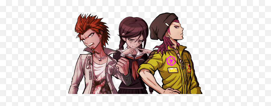 Thirsty For Anime Redheads Leon Kuwata Danganronpa - Genocider Leon Kuwata Png,Andou Ruruka Icon