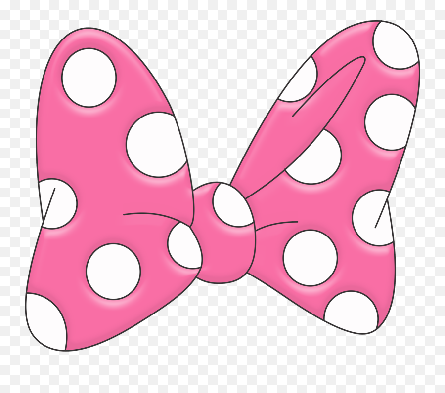 Minnie Mouse Mickey Clip Art - Minnie Mouse Png Transparent Minnie Mouse Bow Png,Minnie Ears Png
