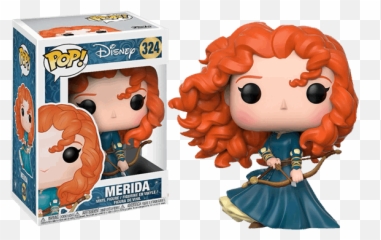 Disney - Figurine Pop Princesse Png,Merida Png
