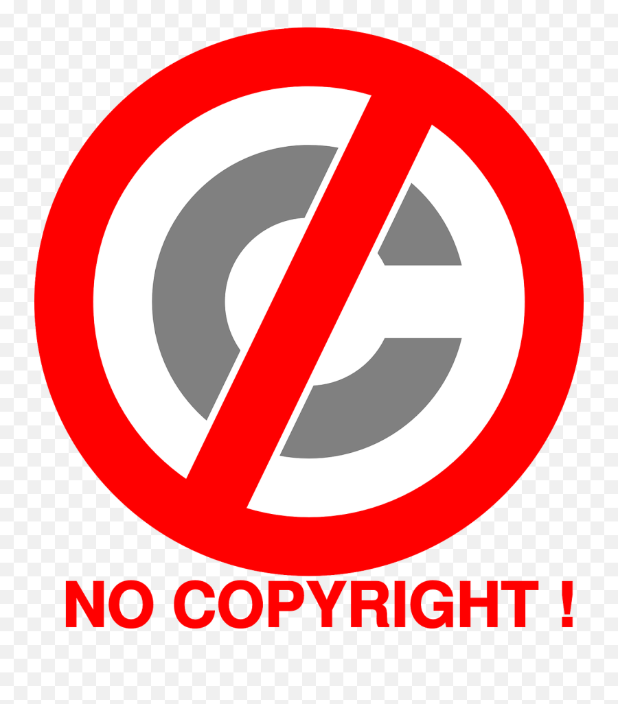 No Copyright Icon Clip Art - Vector Clip Art No Copyright Png,Copyright Logo Text